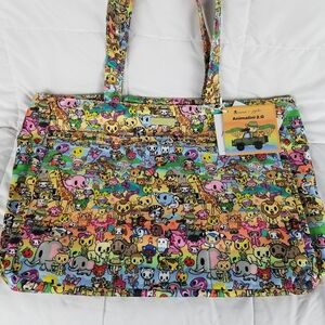 JuJuBe Animalini 2.0 Tokidoki Super Be Tote Bag ANI Large Travel Beach Overnight